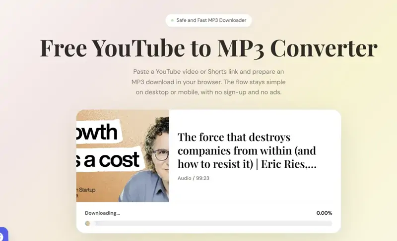 Mulai Mengunduh YouTube ke MP3